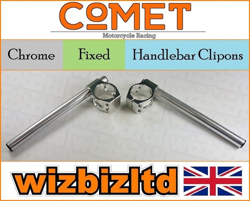 Clip manubrio comet cromato - comet,