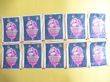 # 10x BUSTINE GATCHAMAN LA BATTAGLIA DEI PIANETI FIGURINE GADGET  1976 rare !!!