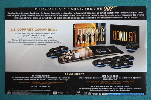 James bond coffret 50ème - james,