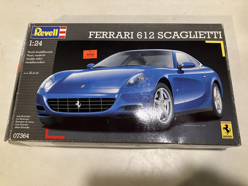 Kit revell ferrari 612 - kit,