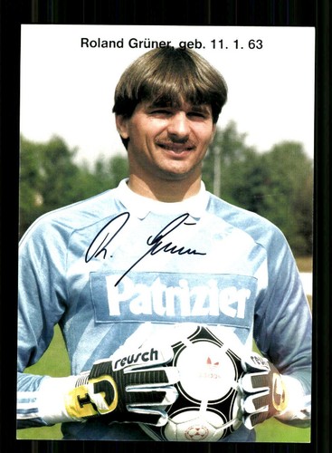 Roland grüner autogrammkarte - grüner,