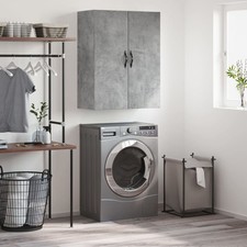 Mobile parete grigio cemento - mobile, a
