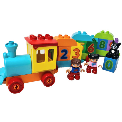 Treno duplo impara - treno, contare