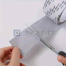 Nastro Riparazione Zanzariere 5cmx2M Rete Finestra Adesivo