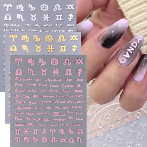 Adesivi nail art segni - nail,