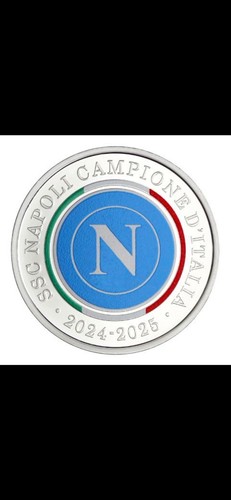 Medaglia ufficiale ssc - ssc, napoli