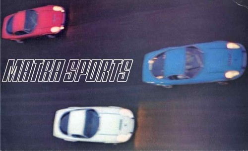 Catalogue brochure matra - jet, 5
