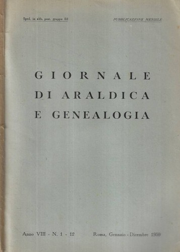 Giornale araldica e - di,