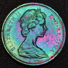 1967 Canada one 1 centesimo