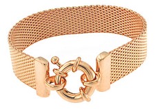 Bracciale Milanese oro doublé
