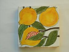 Decoro in argilla,cotto fatto