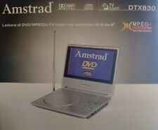 LETTORE DVD/CD/MPEG4 TV COLOR schermo 16:9 da 8" AMSTRAD DTX830