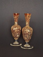 Vaso in vetro Harrach rosso