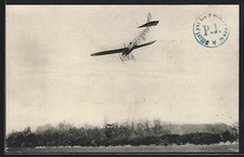 CPA Montlucon, Segelflugzeug über einem Feld 