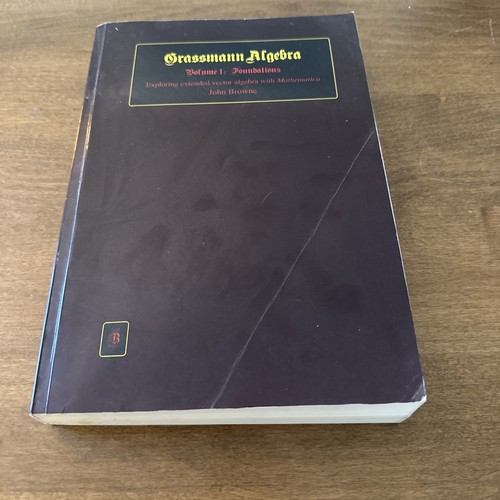 Grassmann algebra volume - grassmann, 1