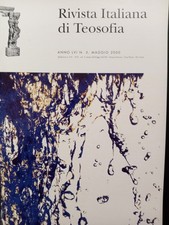 Rivista Italiana di Teosofia n. 5 mag 2000 Blavatsky Loto Bianco Scienza