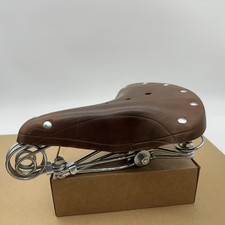 Sella bicicletta marrone