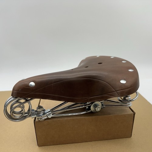 Sella bicicletta marrone