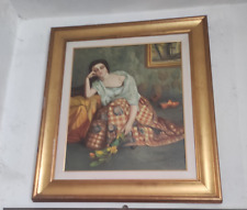 QUADRO OLIO VINTAGE SOGGETTO