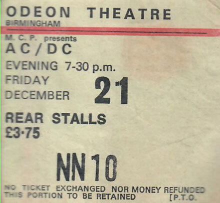 - ac/dc, concert