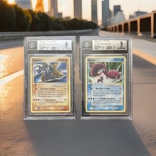 Pokemon Groudon e Kyogre Gold Star ITA ?? Bgs 9 Ex Delta No Charizard Rayquaza