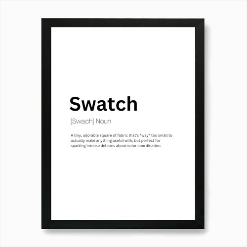 Swatch definizione significato - swatch,