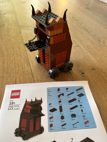 Torre assedio lego minas - torre, al