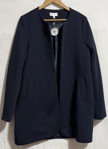 Giacca blazer marina albicocca