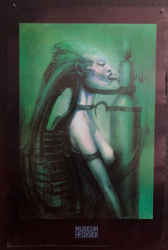 Giger mechanoid poster - mechanoid,,