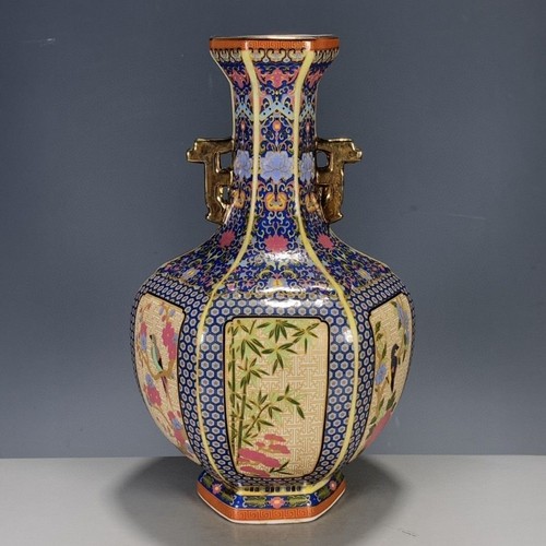Vaso doppio orecchio fiore - , e