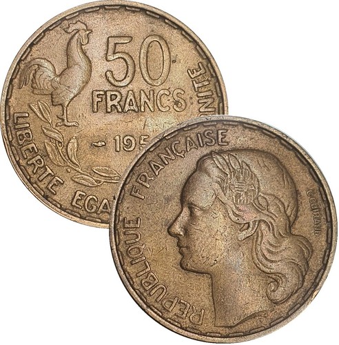 France francs guiraud - 50,
