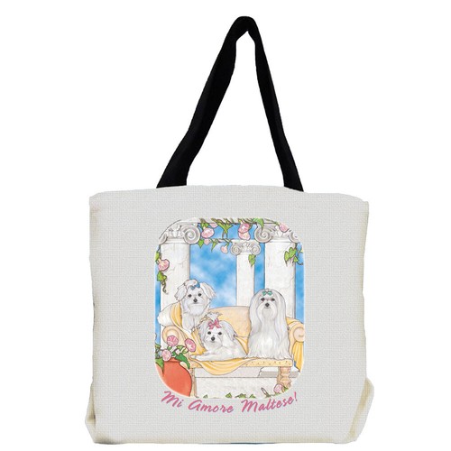 Borsa tote maltese - ,, regalo