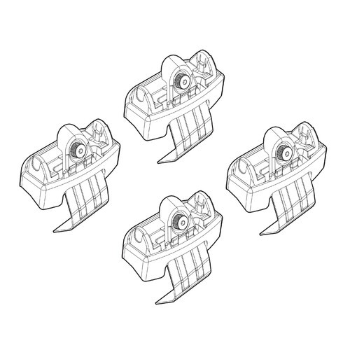 Nordrive kit attacchi - attacchi, barre