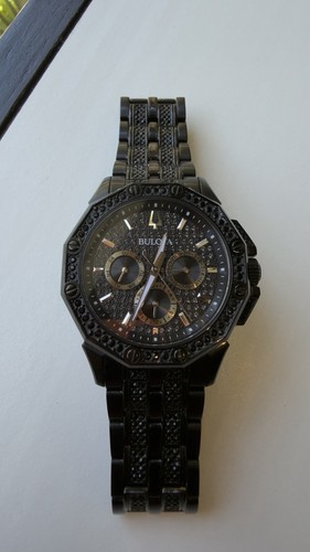 Bulova octava black men - black, men's