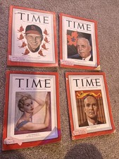 Time Magazine, September 5, 12, 19, 26, 1949