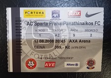 BIGLIETTO SPARTA PRAHA