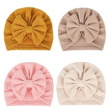  4 Pcs Cappelli Bimba Cappellino Neonata Cappello Per Bambini Da Bambina