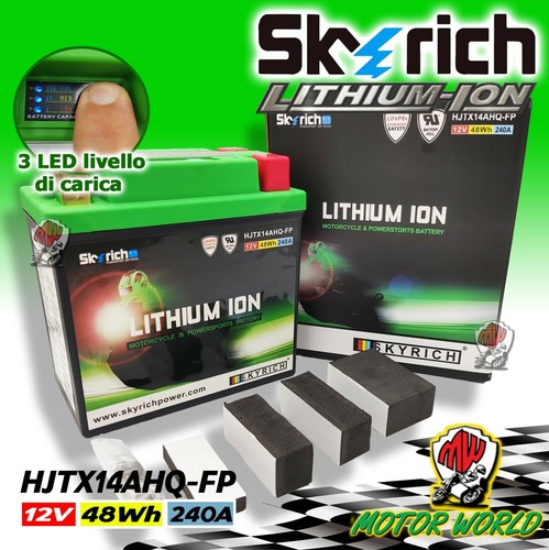 Batteria litio skyrich - litio,