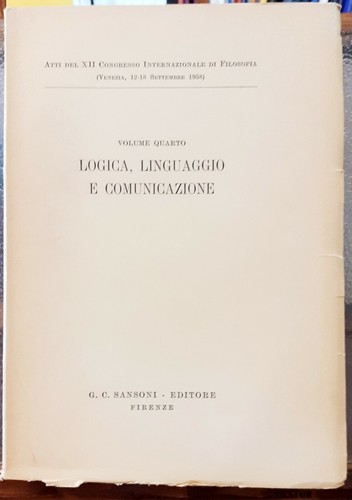 Logica linguaggio e - logica,,