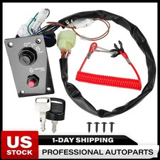Ignition key switch panel - key,