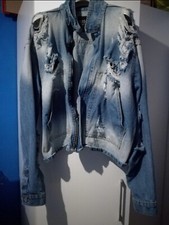 Giubbino Di Jeans Denim