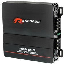 Amplificatore RENEGADE RXA550 stereo 2 canali classe ab 550 watt max auto car