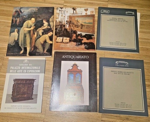 Lotto cataloghi case asta - 6, d'asta