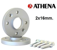 COPPIA DISTANZIALI RUOTE ATHENA 16 MM. FIAT SEICENTO DAL 1998 AL 2010