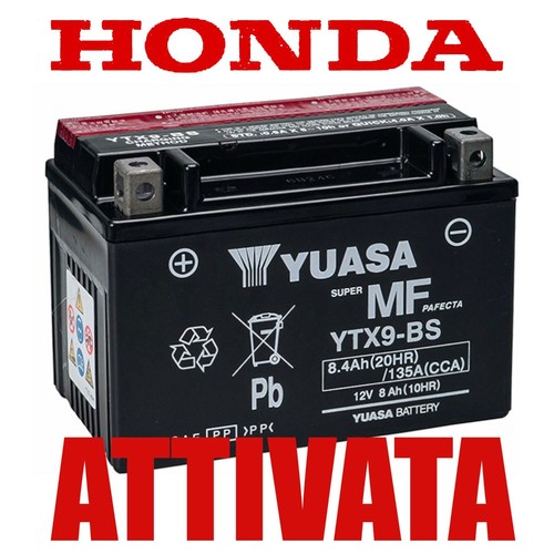 Batteria yuasa ytx9 honda - batteria, bs