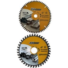 Disco da Taglio per Alluminio – 40T o 60T Lama Circolare per Smerigliatrice e Tr