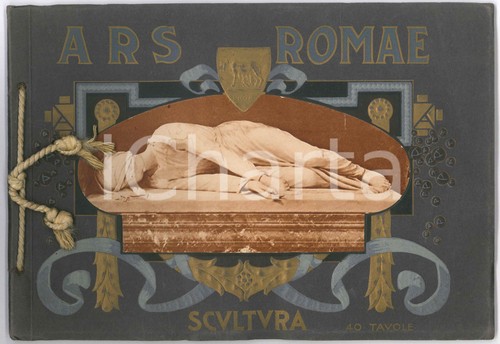1910 ars romae scultura - scultura,