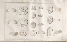 Incisione Babylonia " Pietre