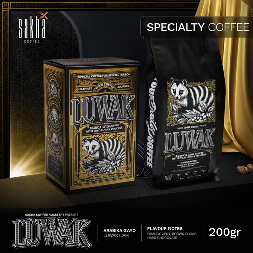 Kopi luwak bugiardo arabika - kopi,