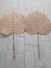 2 ventagli giganti decorazione parete - artigianato sardo